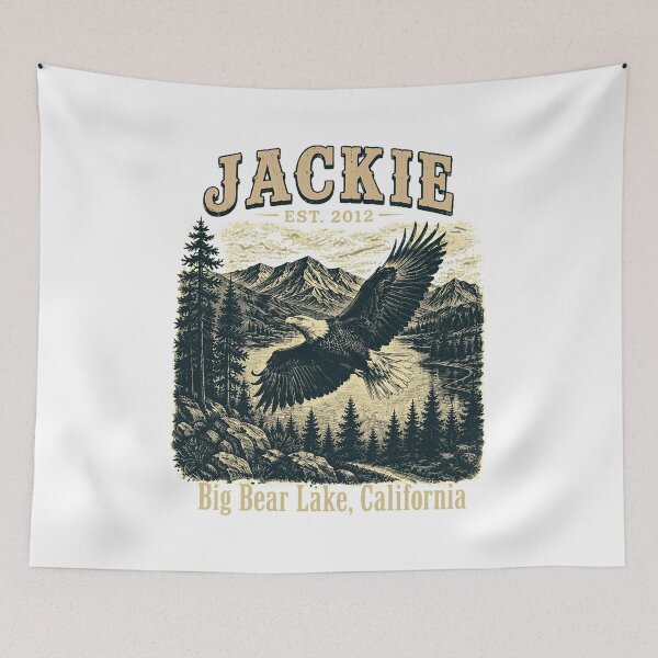 Item preview, Jackie Big Bear Lake California Eagle Vintage designed and sold by Cassandra56957.