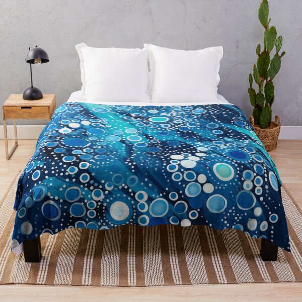 Item preview, Aboriginal Inspired Dot Art - Oxygen Sea Water Bubbles designed and sold by GrinGalore.