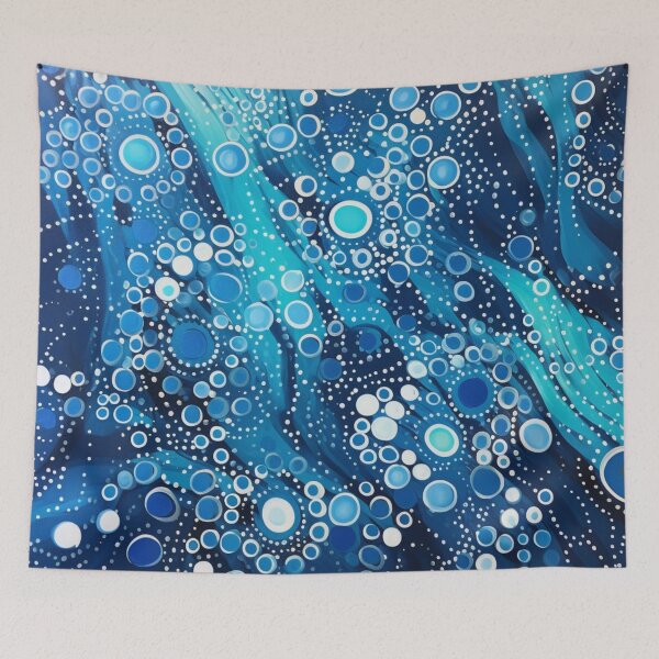 Item preview, Aboriginal Inspired Dot Art - Oxygen Sea Water Bubbles designed and sold by GrinGalore.