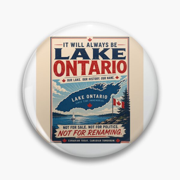 Item preview, Keep Lake Ontario True designed and sold by RedCircleArt.