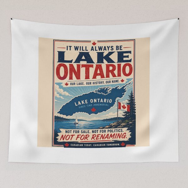 Item preview, Keep Lake Ontario True designed and sold by RedCircleArt.