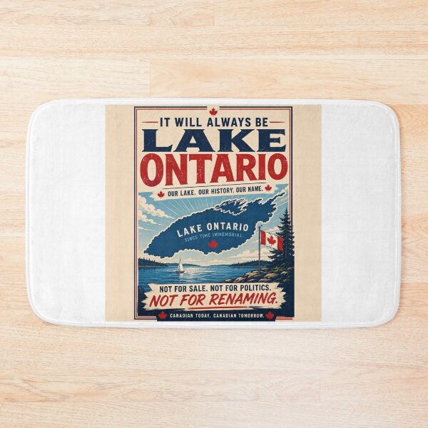 Item preview, Keep Lake Ontario True designed and sold by RedCircleArt.