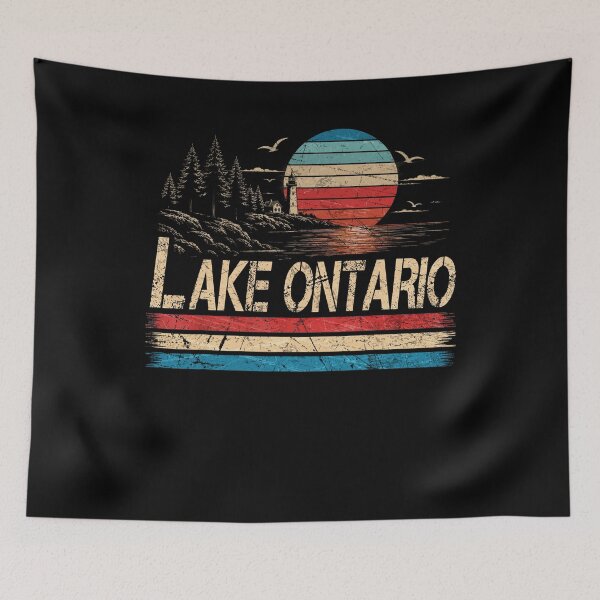 Item preview, Lake America Funny Ontario USA Canada Graphic designed and sold by schoolofbullies.
