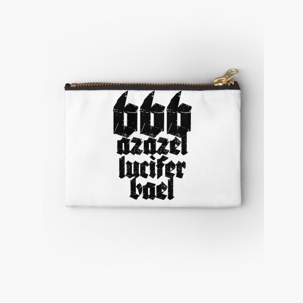 Item preview, 666 Azazel Lucifer Ball Gothic Text designed and sold by ShadowWork666.