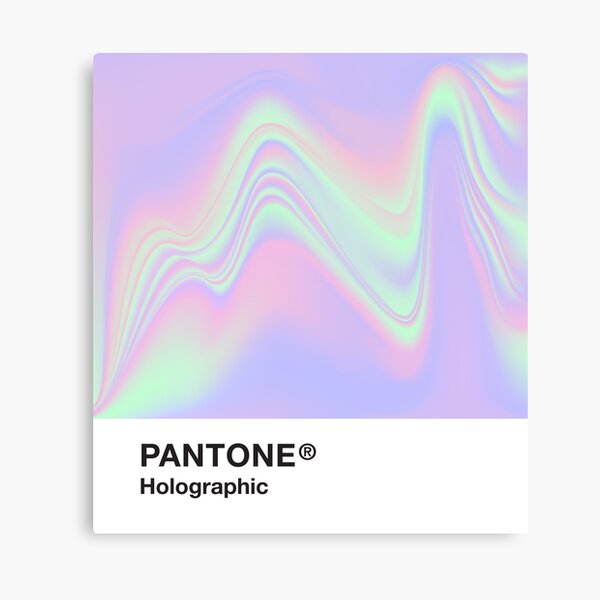 Pantone Holographic Series #9 Canvas Print