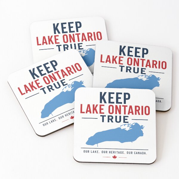 Item preview, Keep Lake Ontario True designed and sold by RedCircleArt.