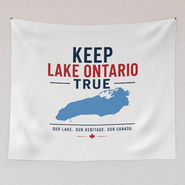 Item preview, Keep Lake Ontario True designed and sold by RedCircleArt.