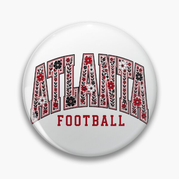 Item preview, Atlanta Football Retro Floral Varsity Design designed and sold by DonaldCur41428.
