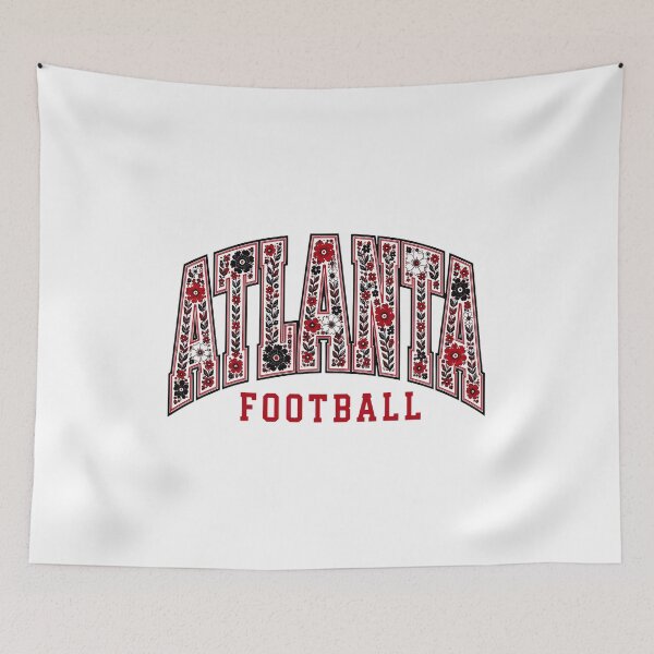 Item preview, Atlanta Football Retro Floral Varsity Design designed and sold by DonaldCur41428.