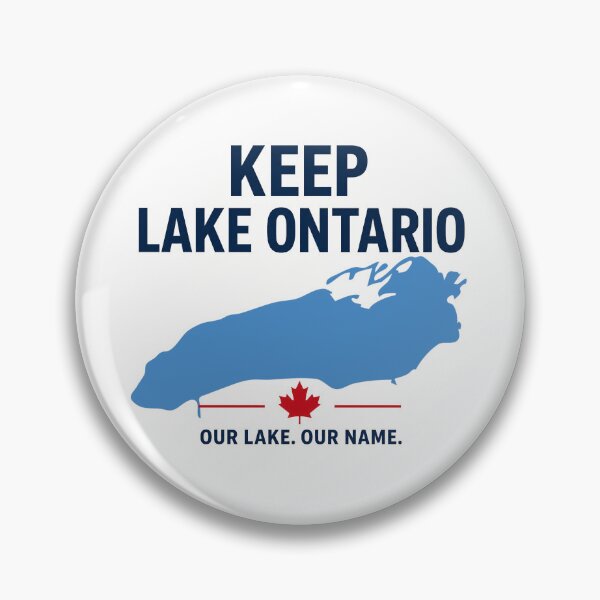 Item preview, Keep Lake Ontario True designed and sold by RedCircleArt.