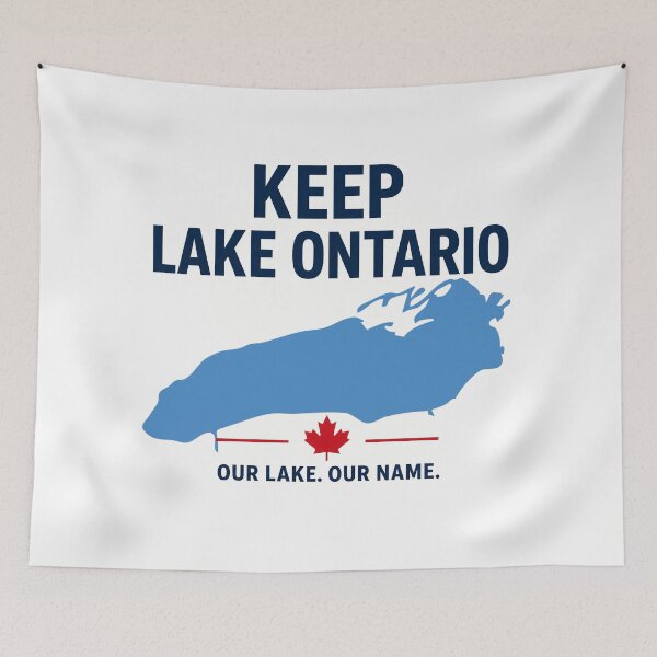 Item preview, Keep Lake Ontario True designed and sold by RedCircleArt.