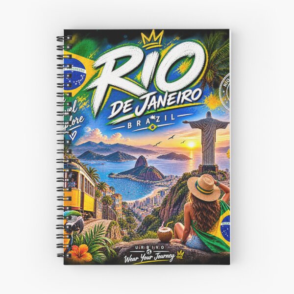 Item preview, Rio de Janeiro Brazil – Tropical City Travel Adventure Design designed and sold by URBIVO.