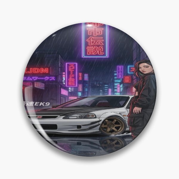 Item preview, Honda Civic Type R Cyberpunk | JDM Tuning designed and sold by JMAVILA ART.