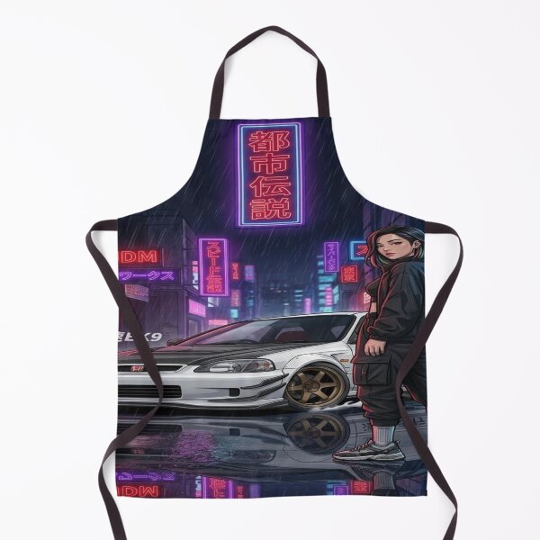 Item preview, Honda Civic Type R Cyberpunk | JDM Tuning designed and sold by JMAVILA ART.