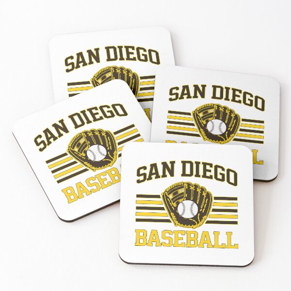 Item preview, San Diego Baseball Vintage Glove Retro designed and sold by CitrinAvid8.
