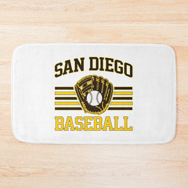 Item preview, San Diego Baseball Vintage Glove Retro designed and sold by CitrinAvid8.