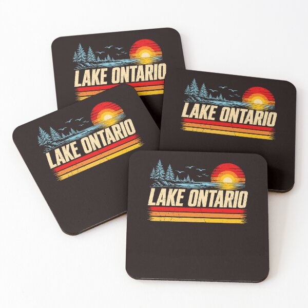 Item preview, Retro Lake Ontario Est 1615 Sunset Canada Pride designed and sold by cosettacir6382.