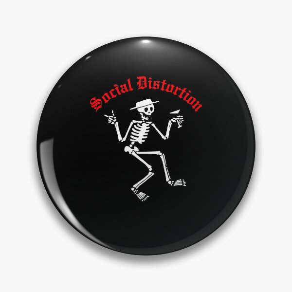 Item preview, Social Distortion Dancing Skeleton Punk Rock designed and sold by HollyBellArtSte.