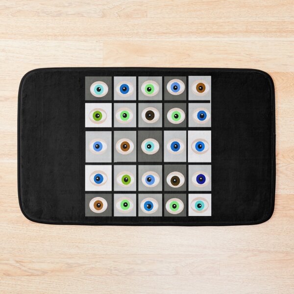 Item preview, Colorful Eyes Pattern Grid designed and sold by Elaine M Hayward .