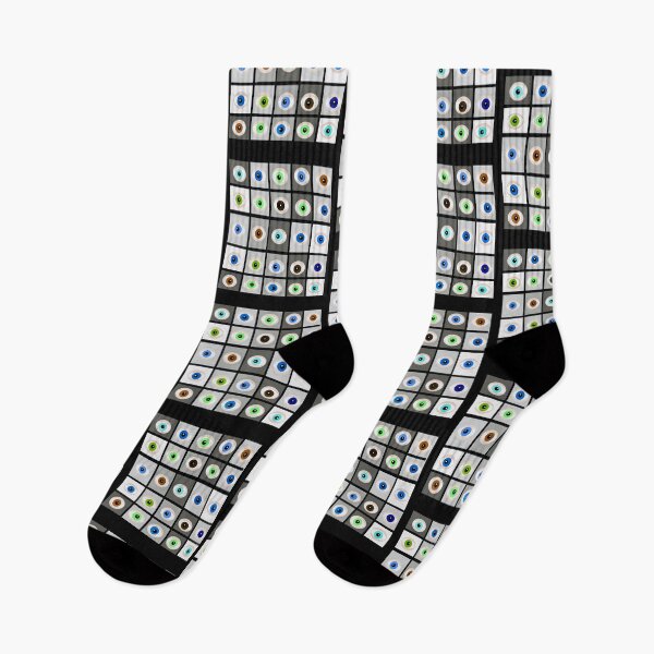 Item preview, Colorful Eyes Pattern Grid designed and sold by Elaine M Hayward .