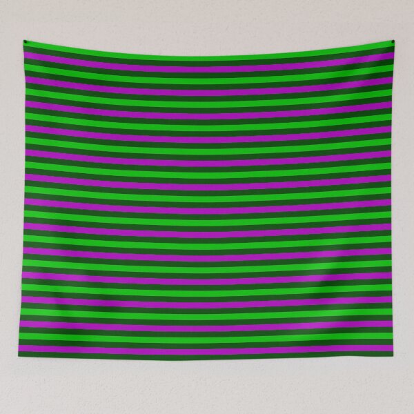 Item preview, Purple and Green Stripes Design Green  designed and sold by PatternTitan.