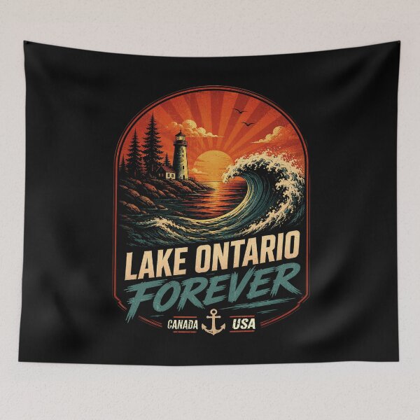 Item preview, Lake Ontario Forever Funny Anti Lake America designed and sold by schoolofbullies.