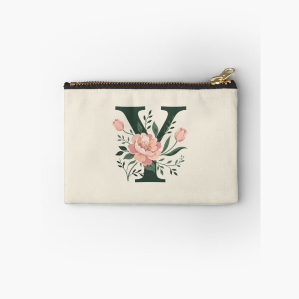 Item preview,  Blush pink Floral Letter Y Monogram Botanical designed and sold by ITCHAWAWAA.