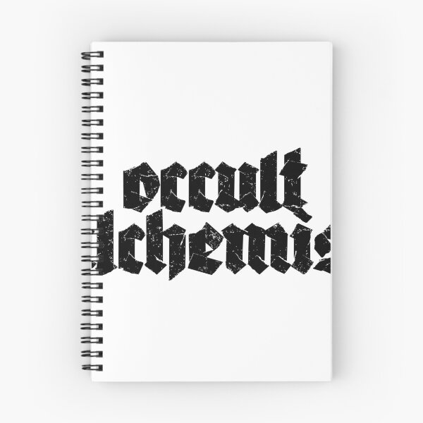 Item preview, Occult Alchemist Gothic Text designed and sold by ShadowWork666.