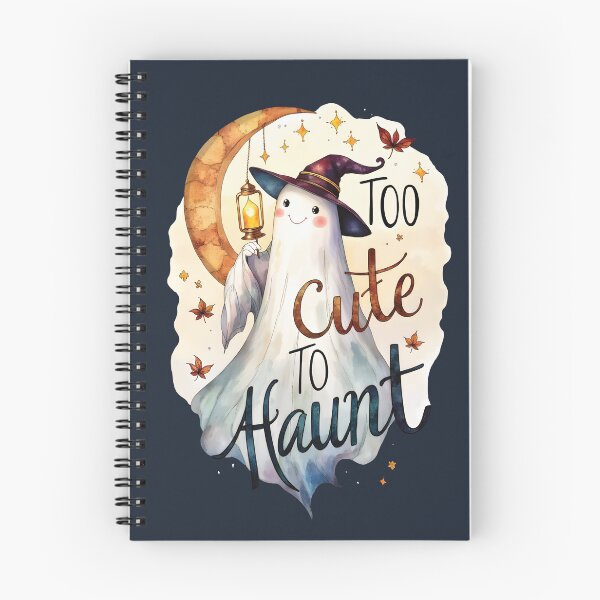 Item preview, Cute Halloween Ghost Witch - Too Cute To Haunt designed and sold by Connys Colorful World.