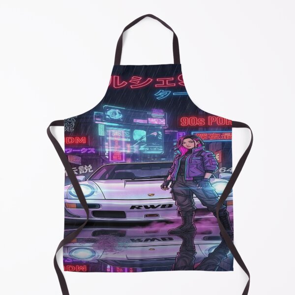 Item preview, Cyberpunk RWB | JDM Anime Girl Art designed and sold by JMAVILA ART.