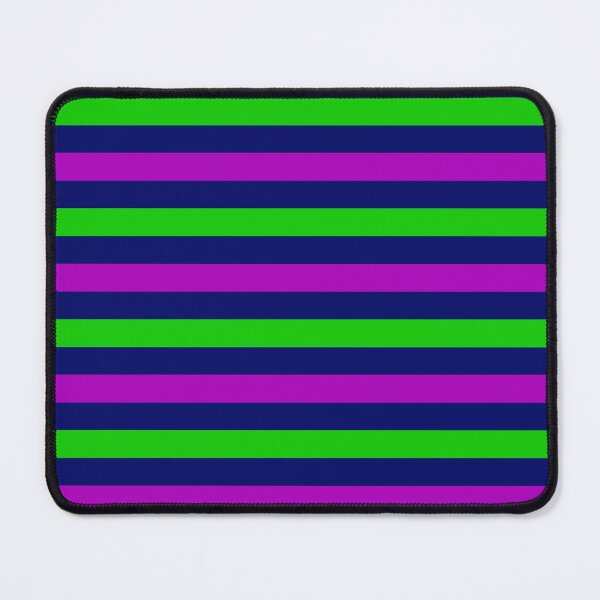 Item preview, Purple and Green Stripes Design Navy Blue  designed and sold by PatternTitan.
