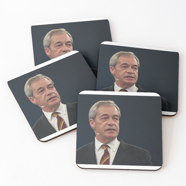 Item preview, Nigel Farage, Reform Party designed and sold by STFPhotoAgency.