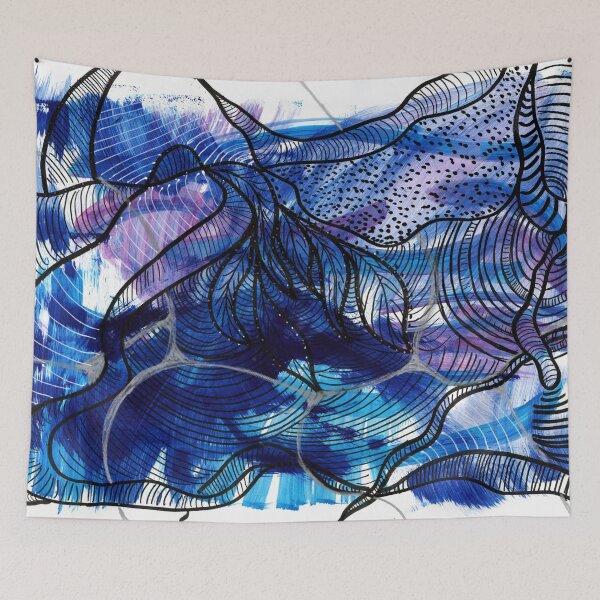 Item preview, Blue by Sanja Mandic designed and sold by Inner Bliss by Sanja.