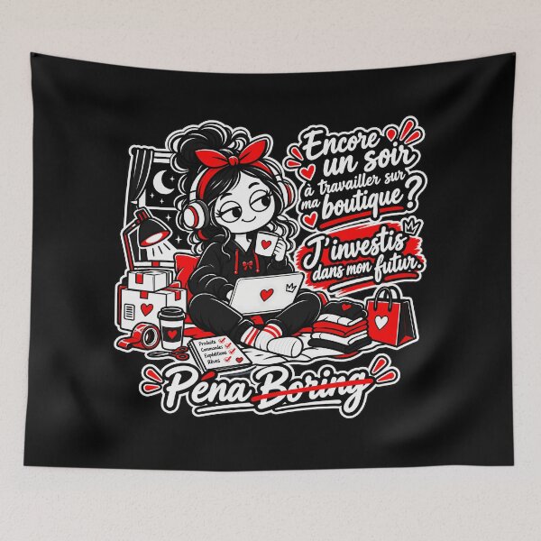 Item preview, Another evening working on my shop? I'm investing in my future – Entrepreneurial motivation designed and sold by J-Impression.