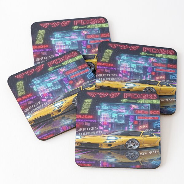 Item preview, Cyberpunk | JDM Tuning Car Illustration designed and sold by JMAVILA ART.