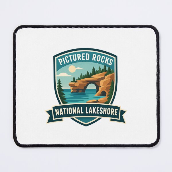 Item preview, Pictured Rocks National Lakeshore Michigan National Park Travel Explorer designed and sold by Simsimah26Parks.