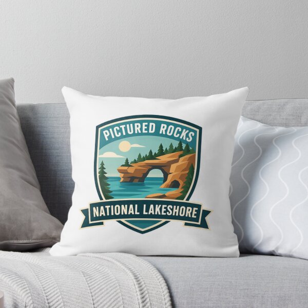 Item preview, Pictured Rocks National Lakeshore Michigan National Park Travel Explorer designed and sold by Simsimah26Parks.