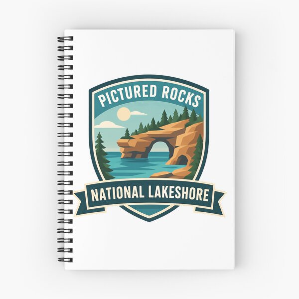 Item preview, Pictured Rocks National Lakeshore Michigan National Park Travel Explorer designed and sold by Simsimah26Parks.