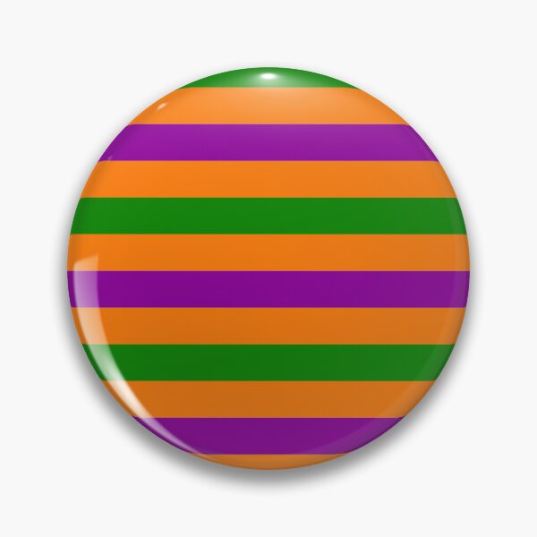 Item preview, Purple and Green Stripes Design Orange  designed and sold by PatternTitan.