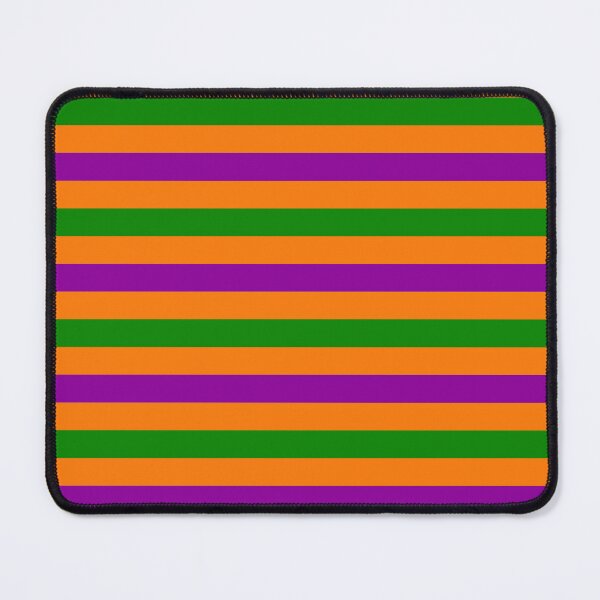 Item preview, Purple and Green Stripes Design Orange  designed and sold by PatternTitan.