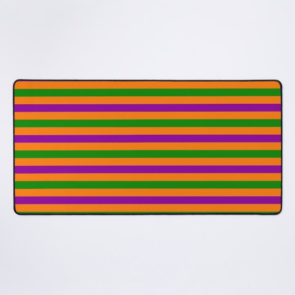 Item preview, Purple and Green Stripes Design Orange designed and sold by PatternTitan.