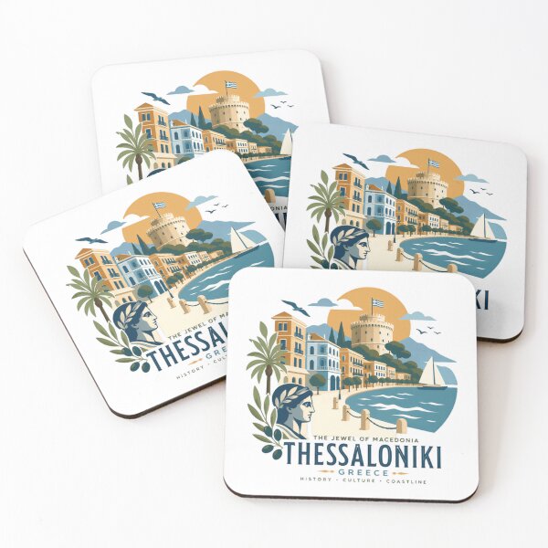 Item preview, The Jewel Of Macedonia Thessaloniki Greece History Culture Coastline European Travel Souvenir designed and sold by Simsimah26Parks.