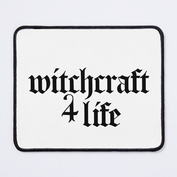 Item preview, Witchcraft 4 Life Gothic Text designed and sold by ShadowWork666.