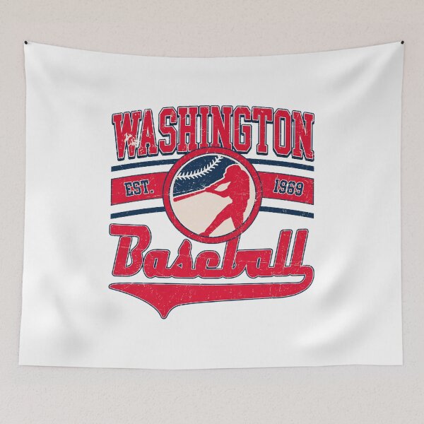 Item preview, Vintage Baseball Washington Est 1969 Retro designed and sold by Christine79163.