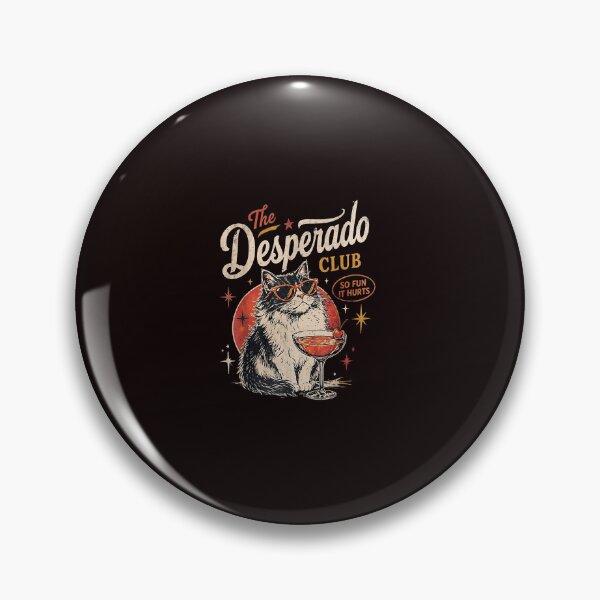Item preview, The Desperado Club Vintage Cat Design designed and sold by ImeldaSparks.