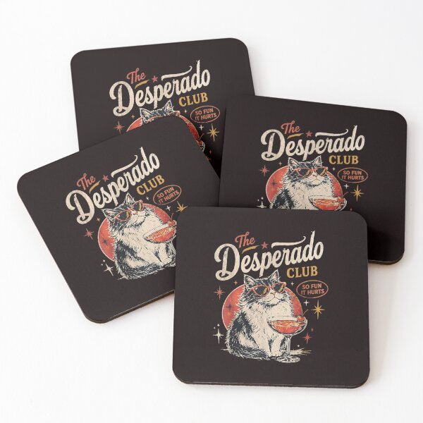 Item preview, The Desperado Club Vintage Cat Design designed and sold by ImeldaSparks.