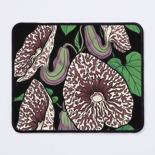 Item preview, Aristolochia Littoralis - Calico Flower Pop Art Botanical Print designed and sold by FreiherrPK.
