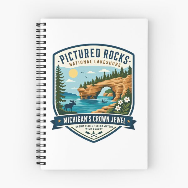 Item preview, Pictured Rocks National Lakeshore Michigan's Crown Jewel Scenic Cliffs Clear Waters Wild Beauty designed and sold by Simsimah26Parks.
