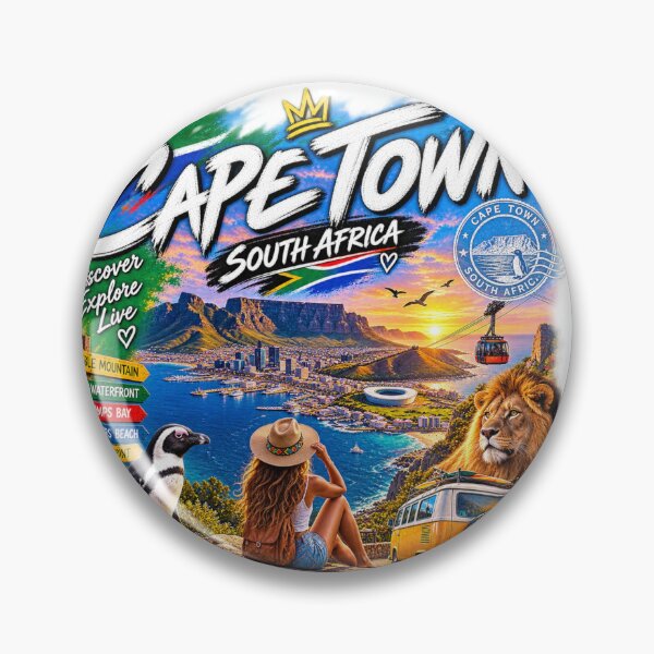 Item preview, Cape Town South Africa – Table Mountain Travel Adventure Design designed and sold by URBIVO.