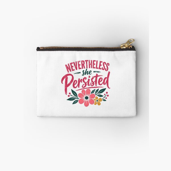 Item preview, Nevertheless She Persisted Women Empowerment Feminist Quote designed and sold by RetroMini2026.
